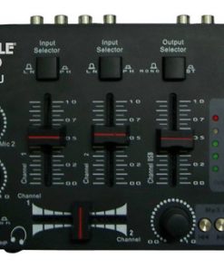 Professional 2-Stereo Channel DJ Mixer W/ USB Player RBPMX5U