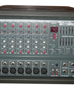 8-Channel 400 Watt Powered PA Mixer/Amplifier PMX804