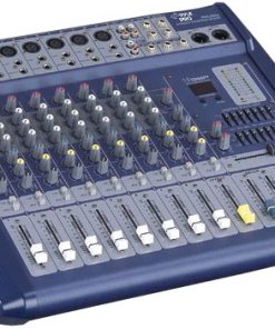 8 Channel 600 Watts Digital Powered Stereo Mixer W/DSP RBPMX808