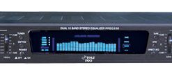 19'' Rack Mount Dual 10 Band 4 Source Input Stereo Spectrum Graphic Equalizer PPEQ100