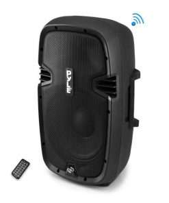Bluetooth Loudspeaker PA Cabinet Speaker System, Powered 2-Way Full Range Sound, Recording Ability, USB/SD, AM/FM Radio, Aux Input, 10-Inch, 700 Watt PPHP1037UB