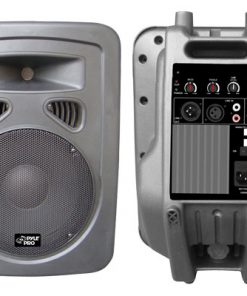 400 Watts 8'' 2-Way Plastic Molded Powered/Amplified Speaker System PPHP898A