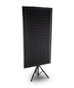 Sound Absorbing Wall Panel Studio Foam Acoustic Isolation & Dampening Wedge with Stand PSIP24