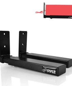 Universal Wall Mount Sound Bar Speaker Brackets, Center Channel Speaker Hanging Mounts PSTNDW17