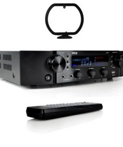 Bluetooth Hybrid Pre-Amplifier, Home Theater Stereo Pre-Amp Receiver, MP3/USB/AUX/FM Radio PT395