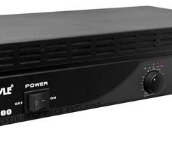 2-Channel Professional Power Amplifier - Rack Mount Bridgeable Audio Amp, 1000 Watts PTA1000