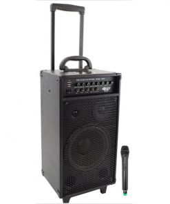 800 Watt VHF Wireless Portable PA System/Echo w/iPod Dock RBPWMA1080I