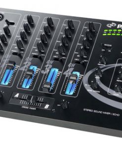 19'' Rack Mount 4 Channel Professional Mixer with 3-Band EQ Controls and Echo Effects RBPYD4808