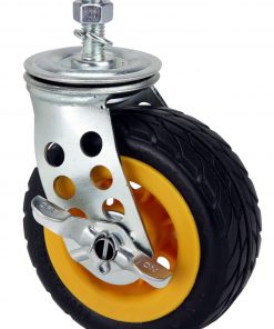 5" x 2" Ground Glider Wide Caster w/brake (Upgrade for R8, R10) R5X2CSTR