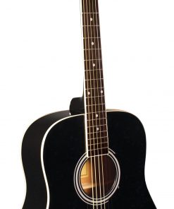 Indiana Dreadnought Spruce Top Black S-SCOUT-BK