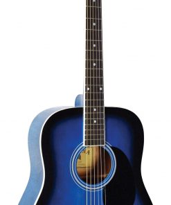 Indiana Dreadnought Spruce Top Blue Burst S-SCOUT-BL