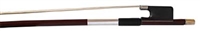 Vuillaume Style Frog Cello Bow:  Silver Mounted Fully Lined Sterling Silver Wound. Hand Selected Brazil Wood. Octagonal Stick and Nickel Silver Lapping. CMC-1B-1