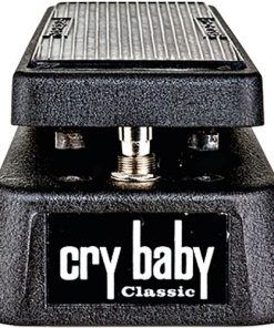 Dunlop Cry Baby Classic Wah Pedal: This Cry Baby is housed in a Heavy-Duty die-cast housing and features a Hot Potz potentiometer and true bypass operation. Go back in time with the Cry Baby Classic with Fazel inside.  Power: Dunlop ECB003 AC Adapter or a Single 9V Battery. GCB95F-1