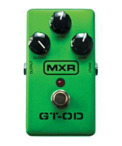 Dunlop MXR GT-OD Overdrive Pedal: Creates smooth, warm & classic overdrive without excess noise or tone coloring. Simple controls make it easy to dial in a great tone quickly, from crunchy rhythm tone with chord clarity to sparkly and harmonic-rich lead tones with tons of sustain. Power: Dunlop ECB003 AC Adap. or a 9V battery. M193-1