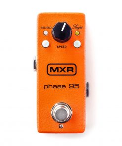 Dunlop MXR Phase 95 Pedal: Compact size, superior construction, and refined sound. Set to modern style phasing by default, which relies on feedback to create light harmonic distortion and gives the effect a more accentuated swoosh. May be small but its full of rich phase tones. M290-1