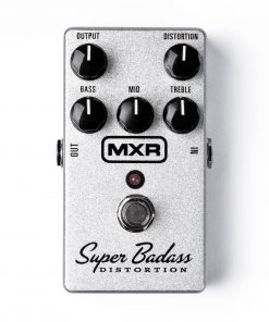 Dunlop MXR Super BadAss Distortion Pedal: Puts decades of 100% analog distortion at your feet. Highly responsive Distortion control. Covers a full spectrum, from early 70's low gain overdrive to modern scooped metal distortion.  Dial in the amount of crunch & then the bass, mid & treble to finely sculpt your sound. M75-1