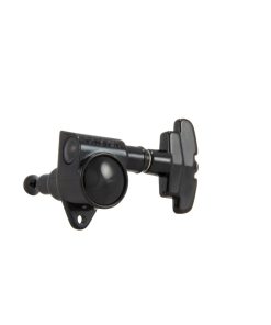 GROVER SUPER ROTOMATICS &reg; 18:1 GEAR RATIO BLACK CHROME SET 6 3+3