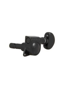 GROVER MINI LOCKING ROTOMATICS &reg; BLACK CHROME SET 6 3 + 3