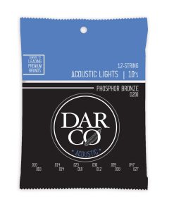 Martin D200 Darco Acoustic 92/8 Phosphor Bronze Light (12 String) Guitar Strings