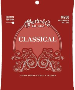 C.F. Martin & Co. M260 (80/20 Bronze) Acoustic Guitar Strings  Medium Gauge