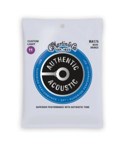 Martin MA175 Authentic Acoustic SP 80/20 Custom Light Guitar Strings