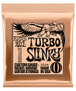 Turbo Slinky Nickel Wound Electric Guitar Strings 9.5 - 46 Gauge