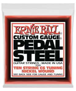 Pedal Steel 10-String C6 Tuning Nickel Wound Electric Guitar Strings - 12-66 Gauge