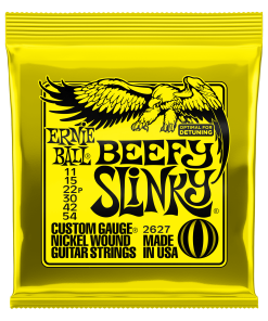 Beefy Slinky Nickel Wound Electric Guitar Strings - 11-54 Gauge