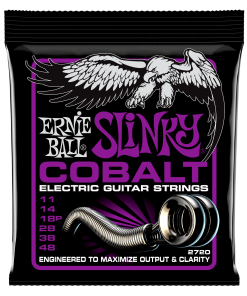 Power Slinky Cobalt Electric Guitar Strings - 11-48 Gauge