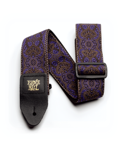 Ernie Ball Purple Paisley Jacquard Strap