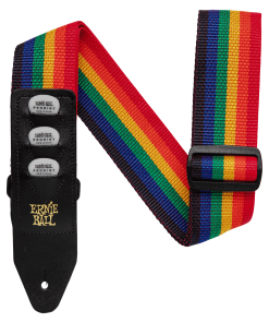 Ernie Ball Rainbow Pickholder Strap