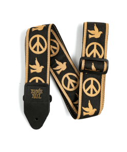 Ernie Ball Peace Love Dove Jacquard Strap