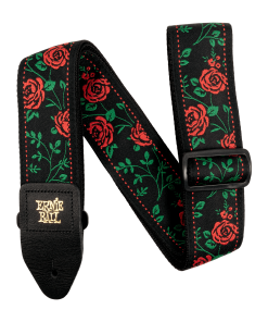 Ernie Ball Spanish Rose Jacquard Strap