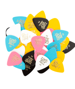 Heavy Assorted Color Cellulose Picks, bag of 144