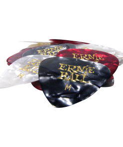 Medium Assorted Color Pearloid Cellulose Picks bag of 24