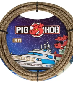 Pig Hog "Tauscan Brown" Instrument Cable, 10ft.