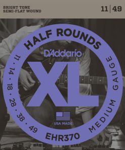 D'ADDARIO XL HALF ROUNDS ELECTRIC GUITAR STRING SET
