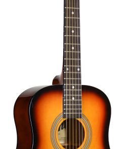 INDIANA RUNT SERIES GUITAR, VINTAGE BURST GLOSS FINISH 3/4 SIZE