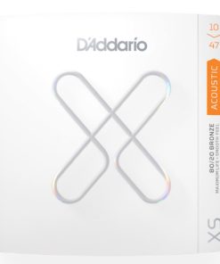 D'ADDARIO XS 80/20 BRONZE GUITAR STRING SET, EXTRA LIGHT