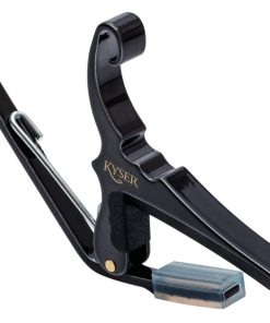 Kyser KG6  6 String Acoustic Guitar Capo  - Black Chrome