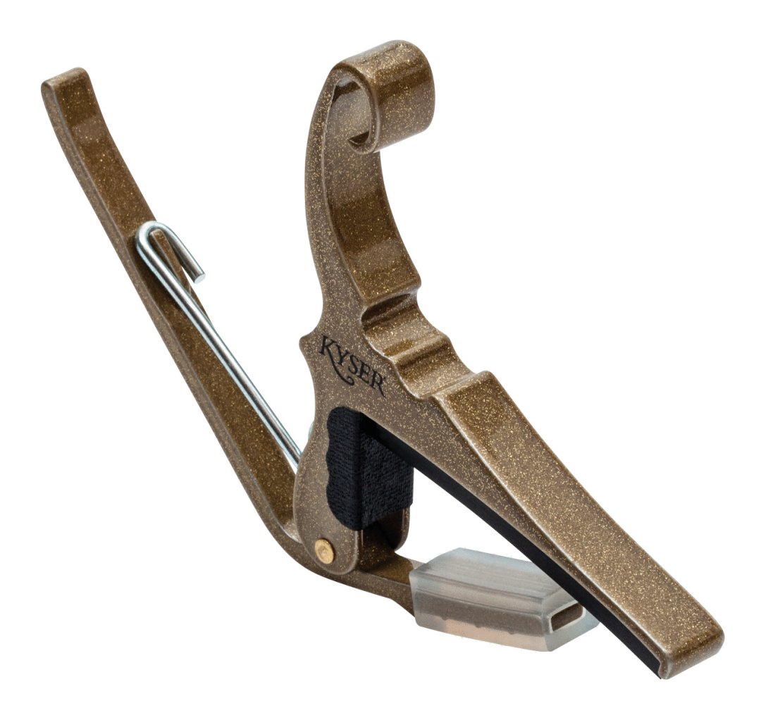 Kyser KG6 6 String Acoustic Guitar Capo - Gold