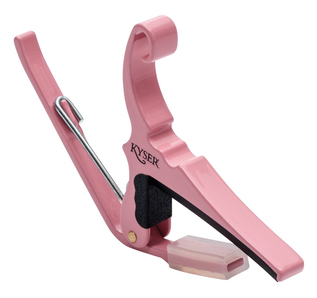 Kyser KG6 6 String Acoustic Guitar Capo - Pink