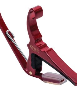 Kyser KG6  6 String Acoustic Guitar Cap - Red