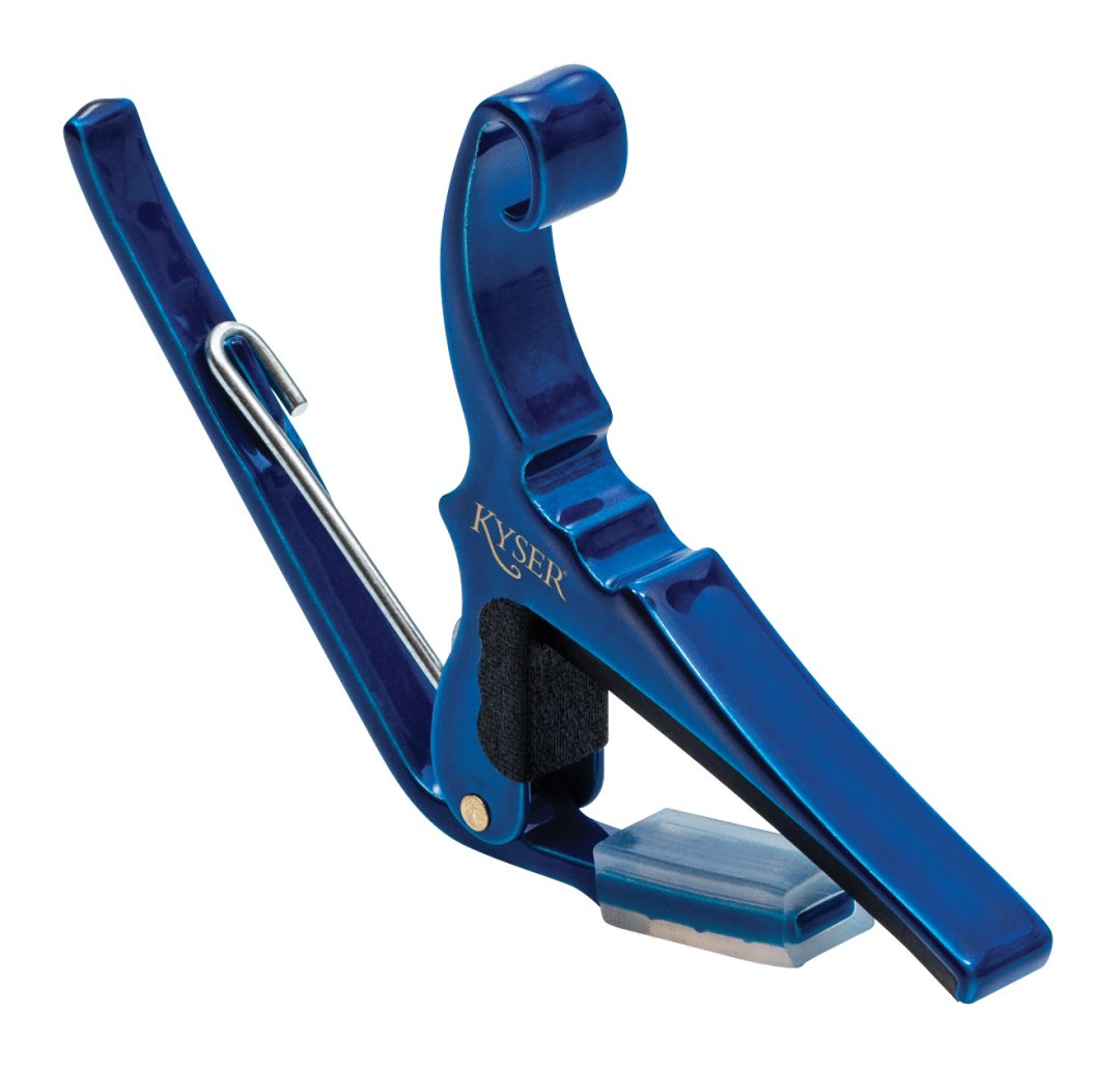 Kyser KG6 6 String Acoustic Guitar Capo - Blue