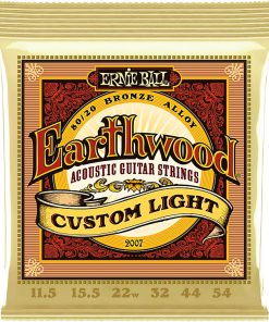 Earthwood Phosphor Bronze Acoustic Guitar Strings 11.5-54 Custom Light