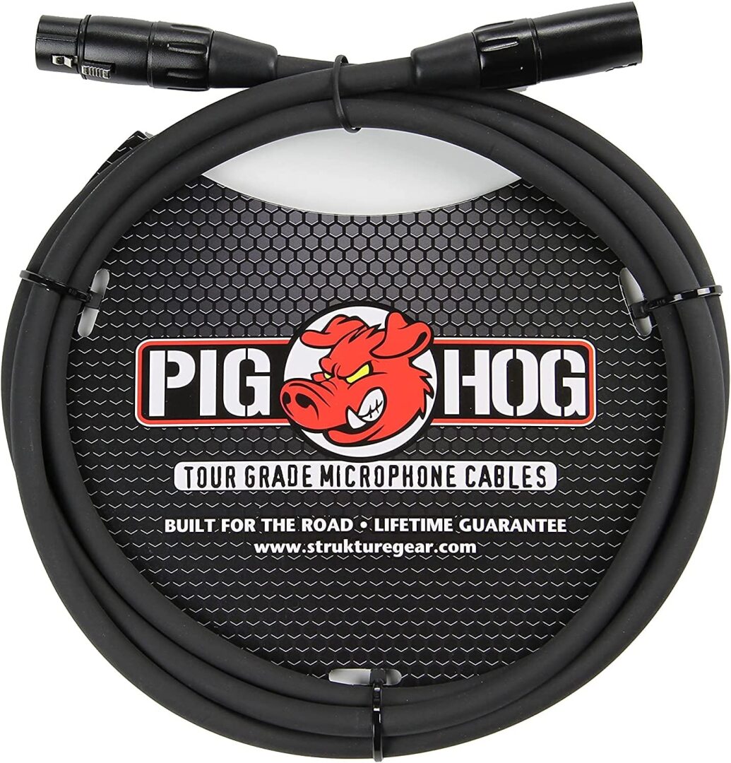 Pig Hog PHM High Performance 8mm XLR Microphone Cable - 6'