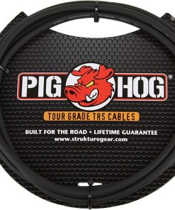 Pig Hog PTRS06 High Performance 1/4" TRS Instrument Cable, 6 Feet