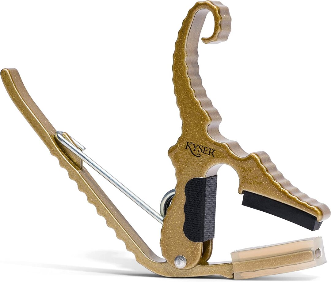 Kyser KG3B Shortcut Partial Guitar Capo - Gold