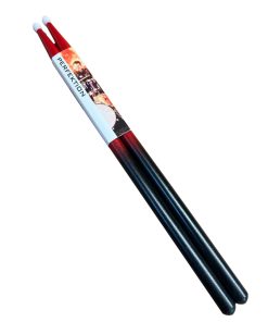 Perfektion Rock Colored Sticks with Nylon Tips Red & Black