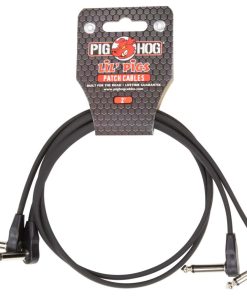 PIG HOG LIL PIGS 2FT LOW PROFILE PATCH CABLES - 2 PACK